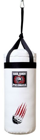 Боксерский мешок Харламов-Спорт Мешок боксерский "Росомаха" 8 кг, белый