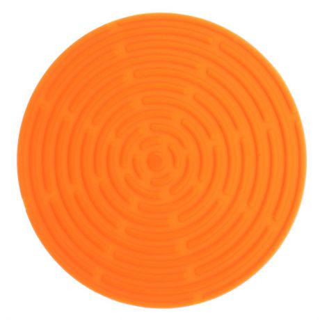 Подставка под горячее "Atlantis", цвет: оранжевый, диаметр 15 см. SC-MT-010-O
