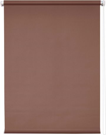 Штора рулонная Уют Плайн, коричневый, ширина 50 см, высота 175 см