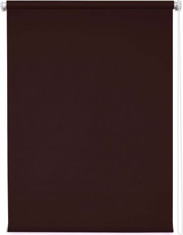 Штора рулонная Уют Плайн, темно-коричневый, ширина 70 см, высота 175 см