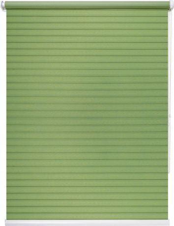 Штора рулонная Уют Кутюр, зеленый, ширина 80 см, высота 175 см