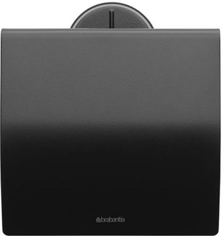 Держатель для туалетной бумаги Brabantia "Profile", цвет: черный. 483400