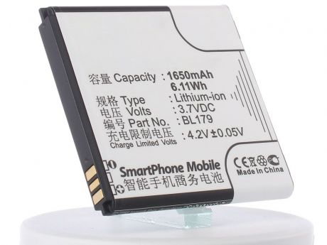 Аккумулятор для телефона iBatt BL194, BL186, BL179 для Lenovo A660, S680, A780, A690, PAP4322 Duo, A298, A698t, A288t, A560e, A790e, A298t, A326, A360, A370, A520, A530, A668t, K2, S760, E60W