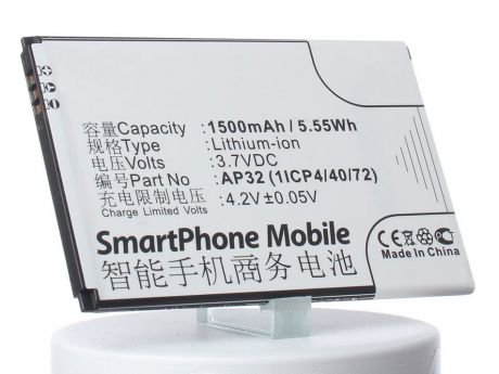 Аккумулятор для телефона iBatt VK365072AR для Acer Liquid Z3, Liquid Z3 Duo, Liquid Z3 (Acer Z130), Liquid Z130 Duo, Liquid Z3 Dual SIM