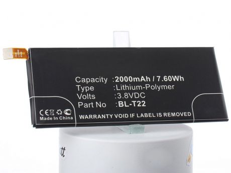 Аккумулятор для телефона iBatt BL-T22, EAC63158201 для LG Class 4G, F620S, Class