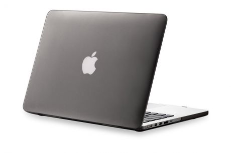 Чехол для ноутбука Gurdini накладка пластик матовый 220032 для MacBook Pro 15" 2008-2012, серый