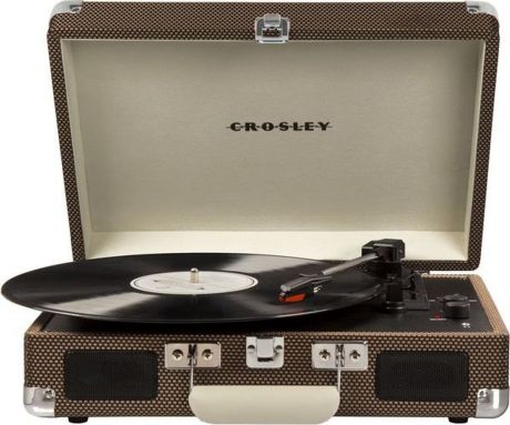 Проигрыватель виниловых дисков Crosley Cruiser Deluxe CRL8005D, turquoise