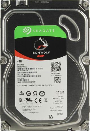 Внутренний жесткий диск Seagate IronWolf, 4 ТБ