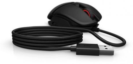 Мышь HP Omen Reactor Mouse 2VP02AA оптическая USB, цвет черный