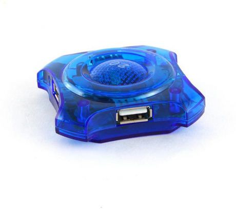 USB-концентратор Gembird UHB-C224, голубой