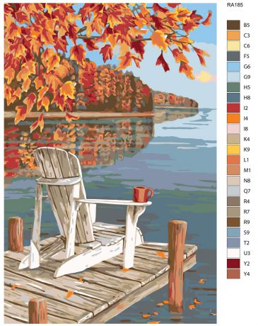 Картина по номерам Живопись по номерам RA185