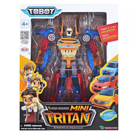 Трансформер Essa Toys Tobot Tritan 3 в 1