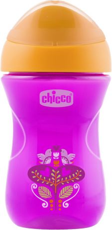 Поильник Chicco Easy Cup (носик ободок) розовый