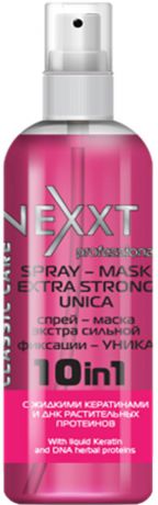 Спрей-маска экстра сильной фиксации Уника Nexxt Professional, 250 мл