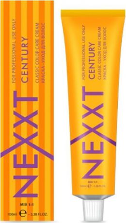 Крем-краска для волос Nexxt Professional Nexxt Classic Permanent Color Care Cream Century, оттенок №5.00 светлый шатен, 100 мл