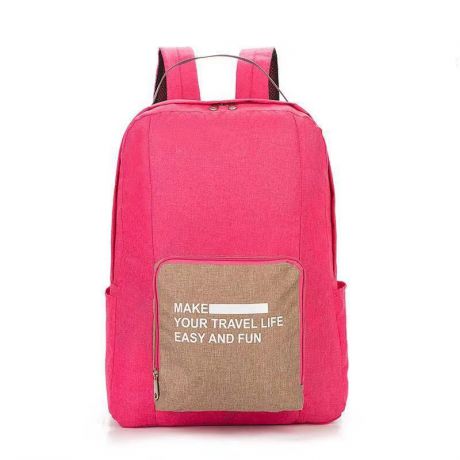 Рюкзак Migliores Складной туристический, розовый