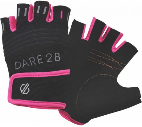 Велоперчатки детские Dare 2b Kids Suasive Mitt, черный, фуксия, размер 5