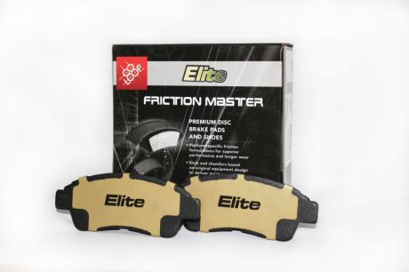 Тормозные колодки дисковые FRICTION MASTER ELT1009