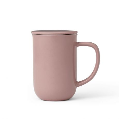 Кружка чайная Viva scandinavia Minima Balance с ситечком, V77550, розовый, 500 мл