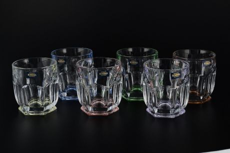 Набор стаканов Crystalite Bohemia для виски, прозрачный