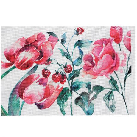 Подставка под горячее Hans & Gretchen "Тюльпаны", 45 х 30 см. 28HZ-9012