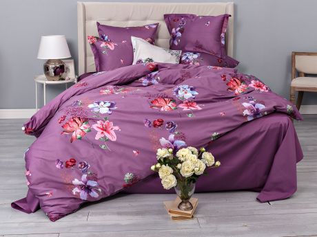 Комплект постельного белья La Prima Lietta (лиловый), фиолетовый