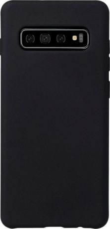 Чехол-накладка Brosco Colourful для Samsung S10 Plus, черный