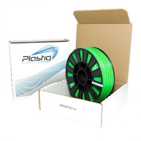 Пластик для 3D принтера Plastiq pqP900green, зеленый