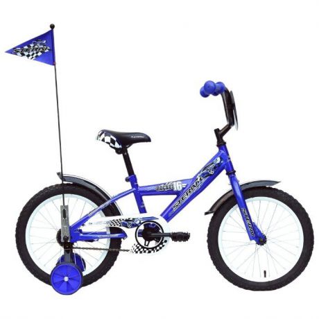 Велосипед детский Stern Rocket 16, синий, колесо 16"