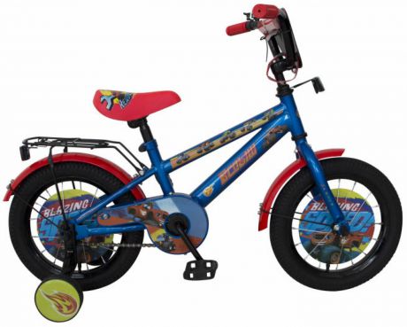 Велосипед детский Navigator Вспыш, ВН14188, голубой, красный, колесо 14"