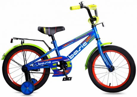 Велосипед детский Navigator Basic, ВН16134, голубой, колесо 16"