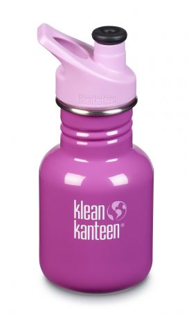 Поильник Klean Kanteen Kid Classic Sport 12oz розовый