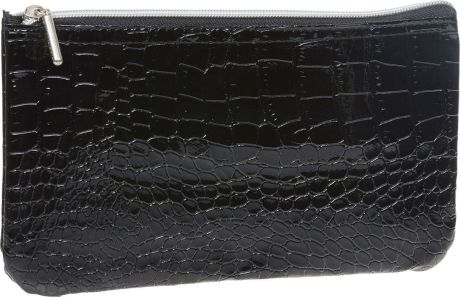 Пенал-косметичка Brauberg Сафари, черный, 24 х 13 х 1 см