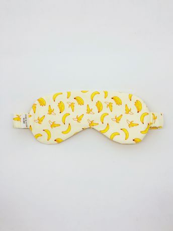 Маска для сна Cozy&Cute Home Бананы, желтый