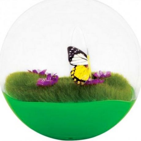 Игрушка для кошек Petmate Неваляшка-шар с бабочкой внутри