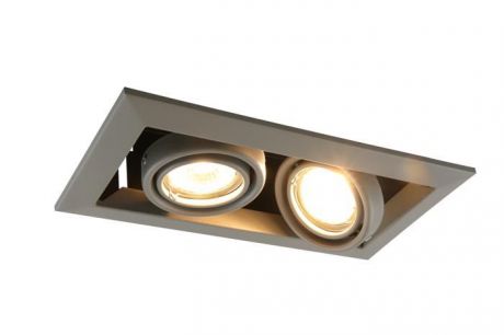 Встраиваемый светильник Arte Lamp A5941PL-2GY, серый