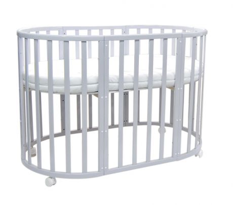 Кроватка детская Everflo Allure Gray ES-008, ПП100004142