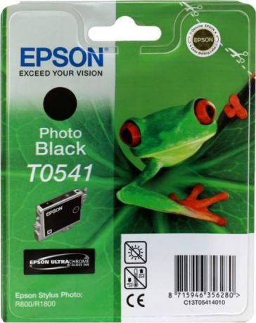 Картридж Epson T0541 (C13T05414010), черный фото