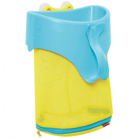 Игрушка для ванной SkipHop Органайзер-ковш для ванной "Китенок" голубой, желтый