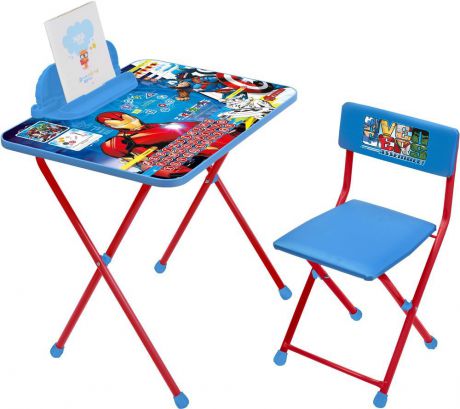 Набор детской мебели Ника Marvel, Д3Ч, синий