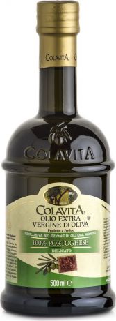 Масло оливковое Colavita 100% Portuguese, нерафинированное, высшего качества, 500 мл