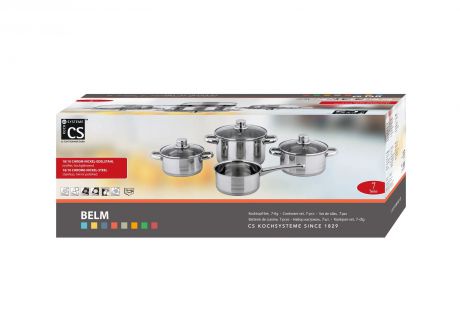 Набор посуды для приготовления CS-Kochsysteme CS054953, CS054953, Нержавеющая сталь