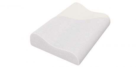 Подушка Армос "Premium Wave", с эффектом памяти, 60*40*13/11, белый