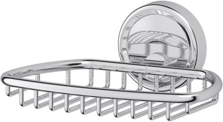 Мыльница-решетка FBS "Ellea", цвет: хром. ELL 050