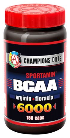 BCAA Академия-Т "BCAA 6000 Спортамин", 180 капсул