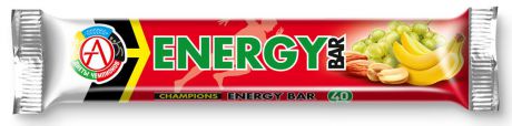 Энергетический батончик Сhampions Diet "Champions Energy Bar", фруктово-ореховый, 40 г