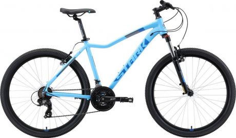 Велосипед женский Stark'19 Viva D, белый, голубой, оранжевый, диаметр колес 26