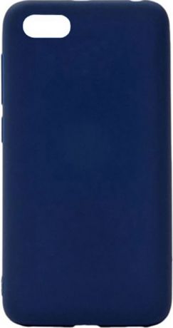 Чехол для сотового телефона GOSSO CASES для Huawei honor 7A / Y5 Prime (2018) синий Soft Touch, 189916, синий