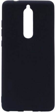 Чехол для сотового телефона GOSSO CASES для Nokia 5.1 Soft Touch, 199042, черный
