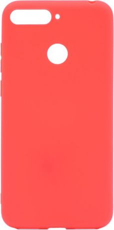 Чехол для сотового телефона GOSSO CASES для Huawei Honor 7C / Y6 Prime (2018) Soft Touch, 201912, красный
